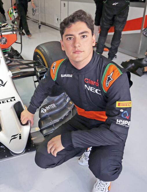 Alfonso Celis tendrá sesiones de prácticas en el Circuito de Catalunya (SAHARA FORCE INDIA)