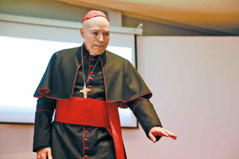 Carlos Aguiar Retes, arzobispo primado electo, hizo amistad con el papa Francisco en 2007, durante la Conferencia General de Aparecida, en Brasil (ARCHIVO EL UNIVERSAL)