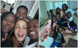 Shakira llevó a los Ghetto Kids a la playa por primera vez: "Ahora los amo como si fueran mis propios hijos"