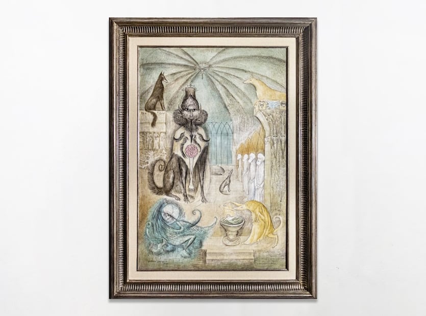 Leonora Carrington, "Rthiops" (1964).
Foto: OMR, cortesía