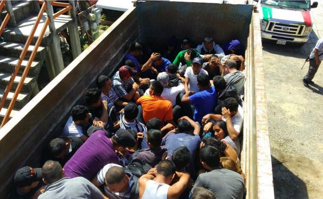 There have been repeated reports of migrants being discovered trapped in trucks for days, sometimes with little to no ventilation and no water, while being smuggled through Mexico. (EL UNIVERSAL / file photo)