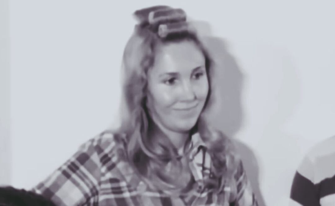 Florinda Meza en 1977. En esa entrevista realizada en Caracas, Venezuela, se asumió como "la bonita" del grupo.