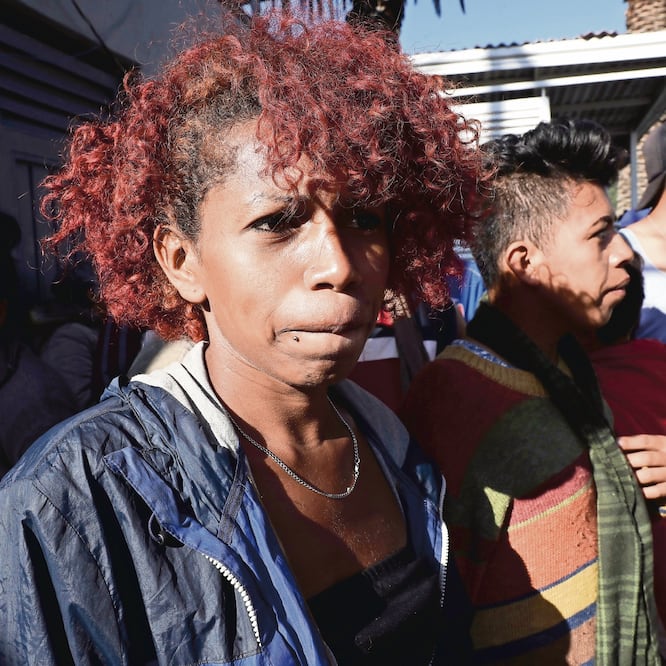 Alexa afirma que le gritan “hueca”, término que utilizan los hondureños para referirse a personas homosexuales. Foto: JUAN CARLOS REYES. EL UNIVERSAL Alexa