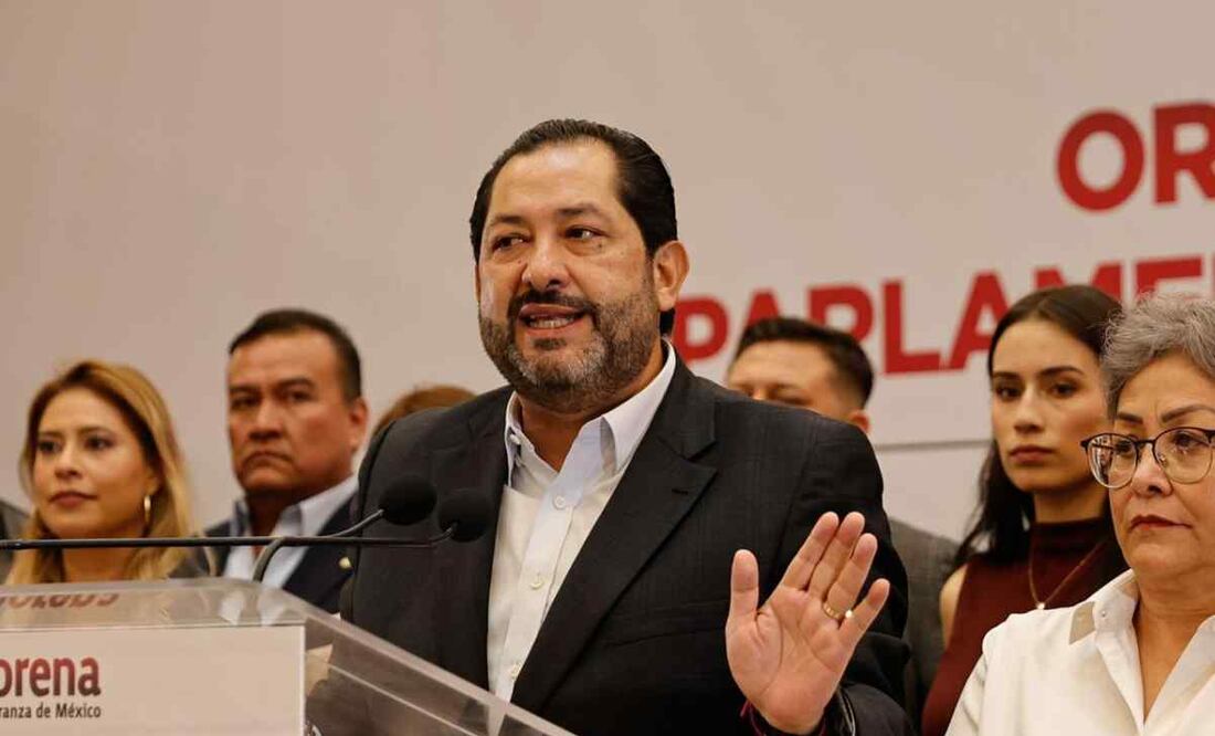 Designan nuevo coordinador de grupo parlamentario de Morena para la LXII Legislatura del Estado de México. Foto: Jorge Alvarado/EL UNIVERSAL