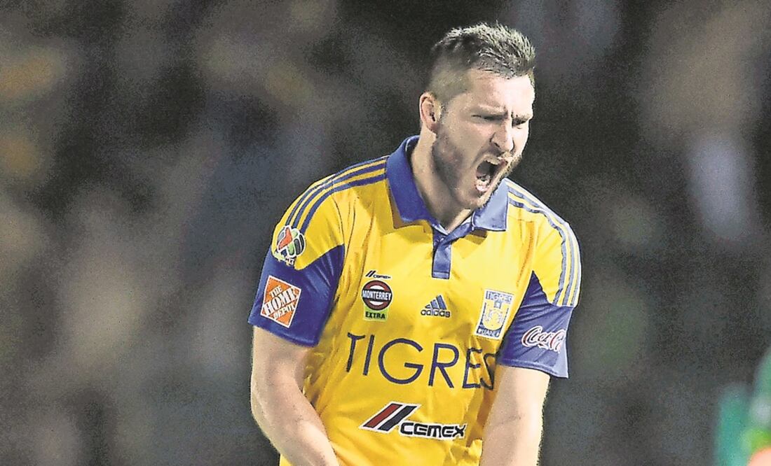 El tigre galo André-Pierre Gignac anotó otro golazo a los Jaguares y definió el pase a la siguiente ronda (ETZEL ESPINOSA. IMAGO7)