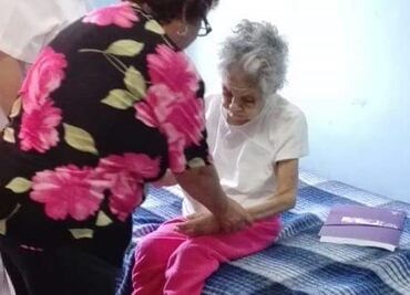 DIF de Nuevo Laredo atiende a mujer de 124 años