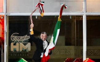 "Viva la Alcaldía Miguel Hidalgo"; Mauricio Tabe lanza arengas por el Día de la Independencia