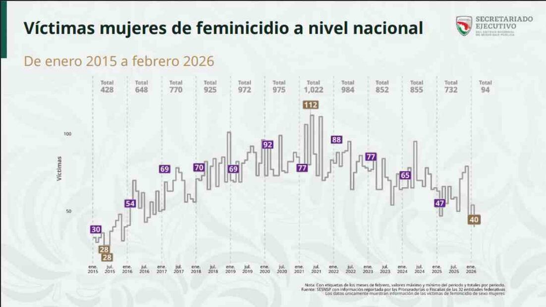 Mujeres víctimas de feminicidio en México / Captura de pantalla
