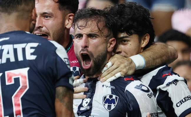 Rayados de Monterrey da un golpe de autoridad y frena al Inter Miami en la Leagues Cup
