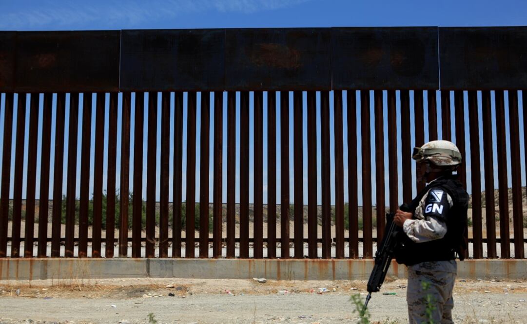 An officer of the National Guard at the Mexico-US border – Photo: Christian Torres/EL UNIVERSAL