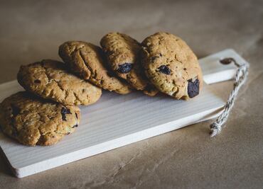 Galletas con chispas de chocolate