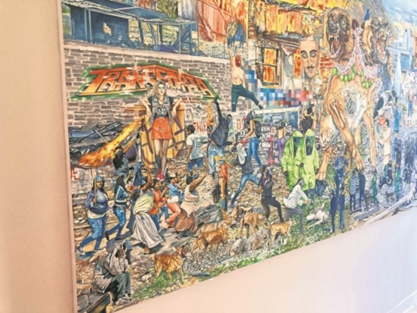 El arte que envuelve al público en Salón Acme