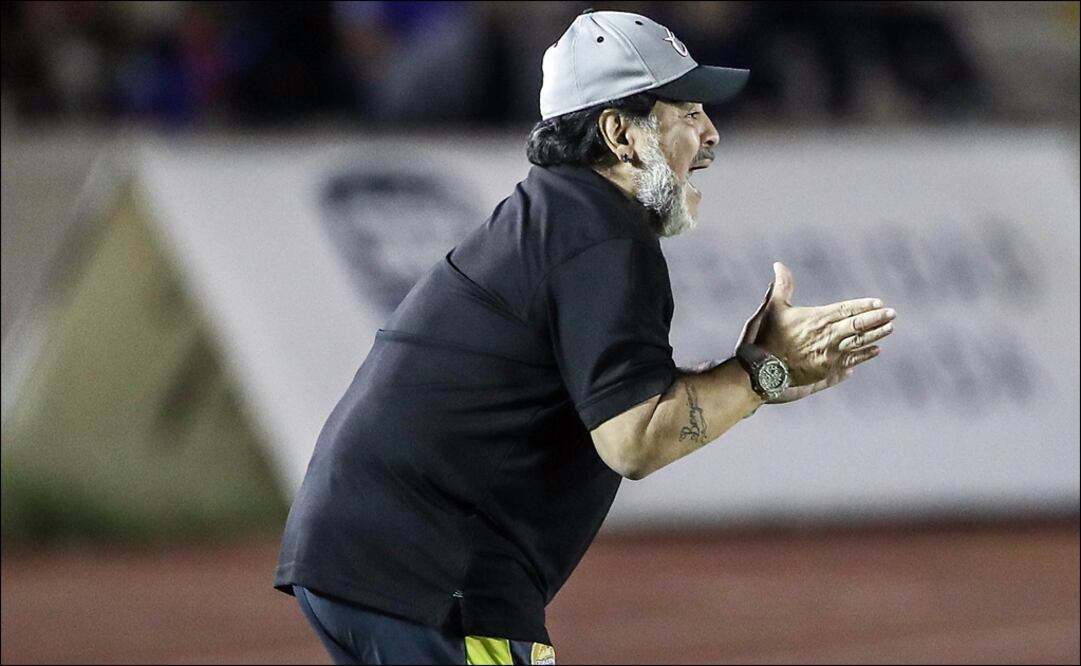 Diego Armando Maradona otra vez está en semifinales. Foto: Imago 7