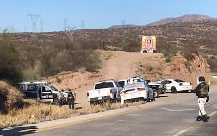 Enfrentamiento armado paraliza tráfico en carretera federal de Sonora