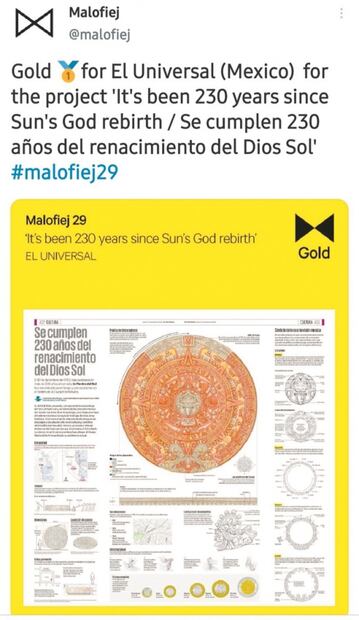 Infografías de El UNIVERSAL ganan premio internacional