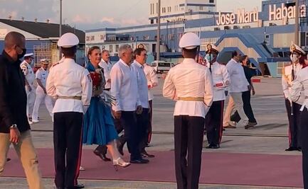 Tras visita a Belice, AMLO llega a Cuba