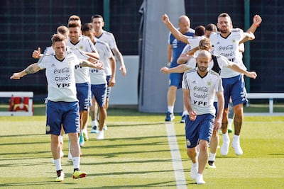 Argentinos ya reportan para el juego ante México