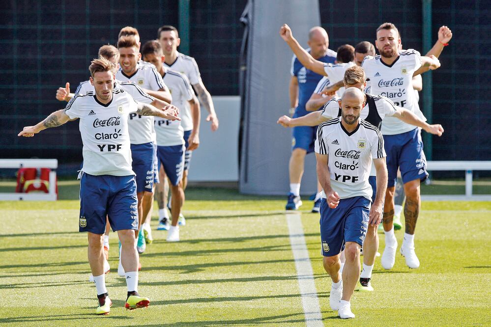 Concentración argentina del mes de julio. Foto: EFE