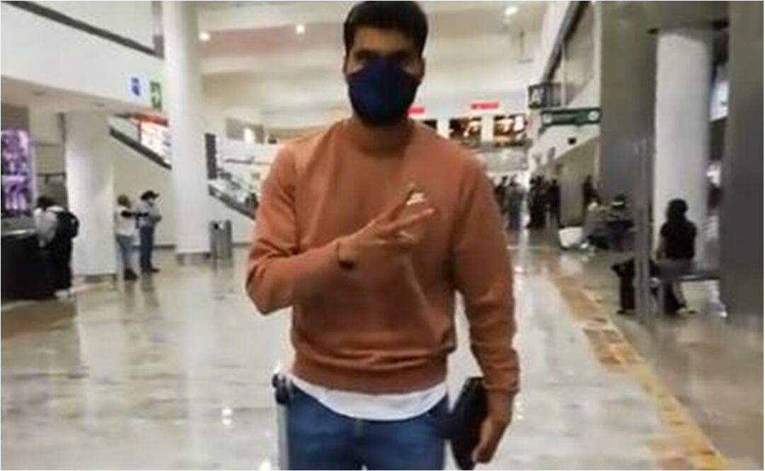 Néstor Araujo ya está en la CDMX para reportar con el América / FOTO: ESPECIAL