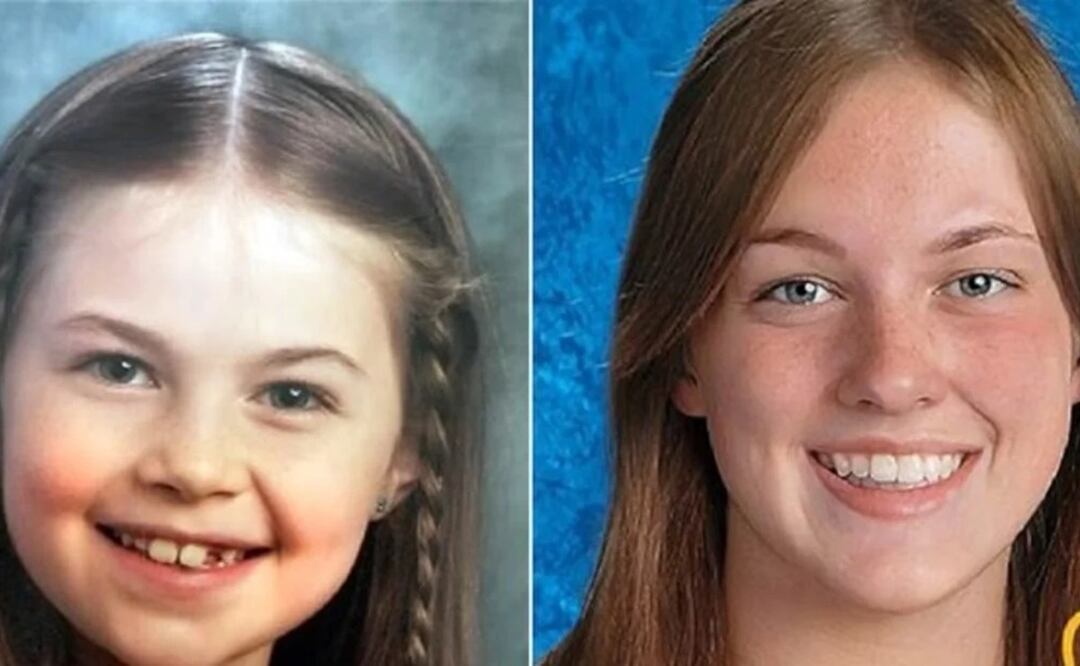 Kahyla Unbehaun, que ahora tiene 15 años, estaba en Carolina del Norte, a unas 600 millas (965 km) del domicilio de su padre en Illinois. Foto: Especial