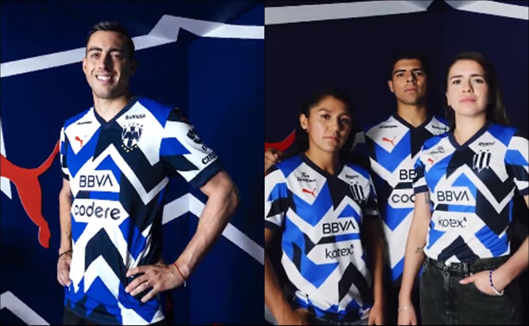 La nueva camiseta de Rayados y Rayadas / Foto: Especiales