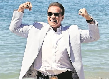 Escolta "gigante" de Arnold Schwarzenegger es viral en redes sociales: ¿cuánto mide el actor?