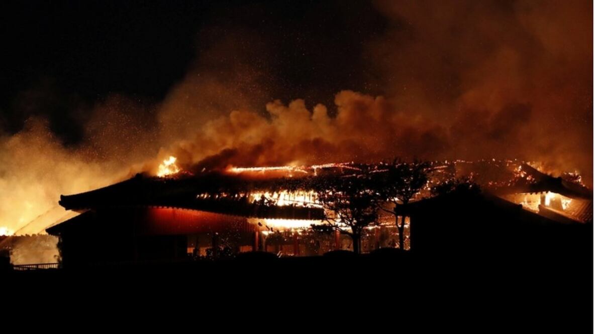 El castillo ha sido devastado varias veces por incendios a lo largo de su historia. Foto: Reuters