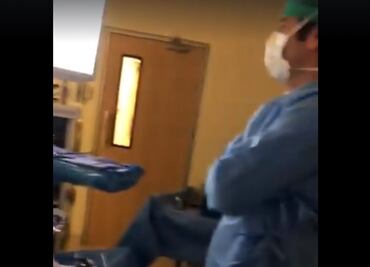 Video. Sismo interrumpe operación en hospital de Acoxpa