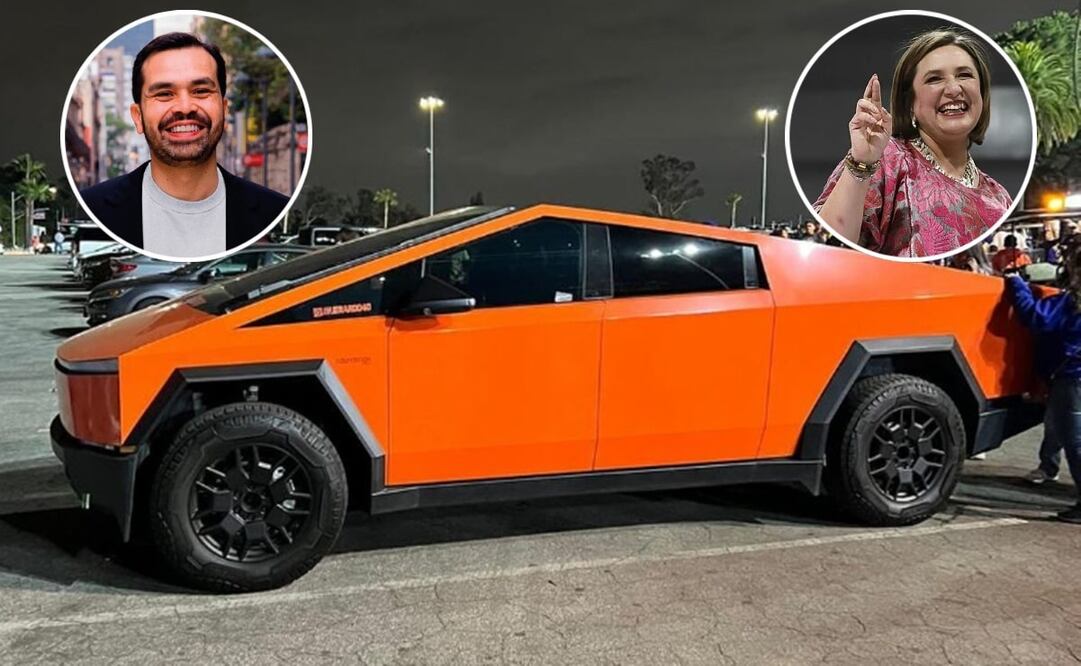 Por medio de la plataforma X, el mandatario regiomontano dio a conocer la rifa de la Cybertruck. Fotos: Instagram y Facebook