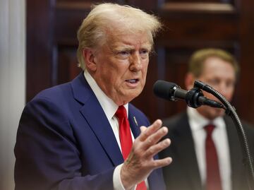 Donald Trump: Con México “vamos muy bien”; con Canadá “ha sido difícil negociar”, dice