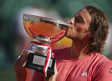 Stefanos Tsitsipas se sincera, tras conquistar el Masters 1000 de Monte-Carlo: "Ha sido muy difícil"