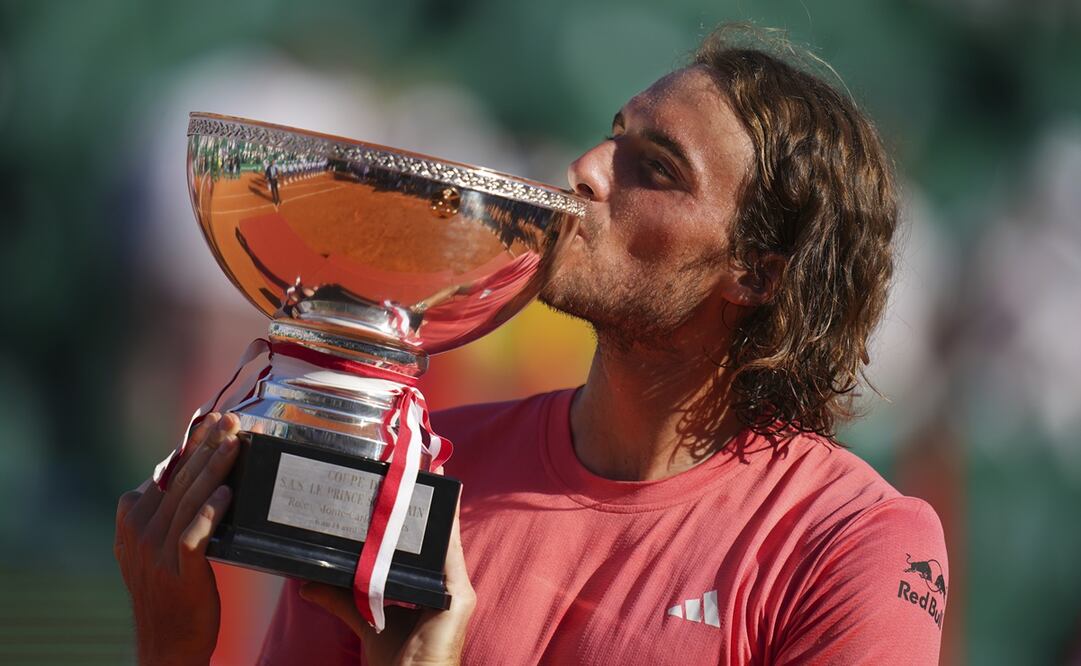 Stefanos Tsitsipas se sincera, tras conquistar el Masters 1000 de Monte-Carlo - Foto: AP