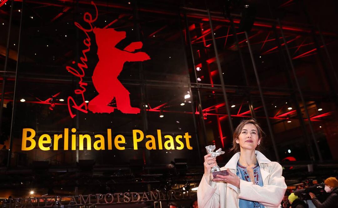 Nailea Norvind en la Berlinale. Foto: EFE 