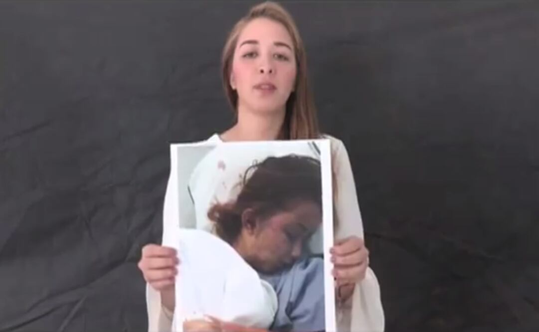 Foto: Tomada del video / A través de un vídeo publicado en sus redes sociales, la joven pidió a los jueces que no liberen a su agresor