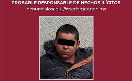 Cae hombre por portación de arma, presuntamente realizaba labores de "halconeo" en el Edomex