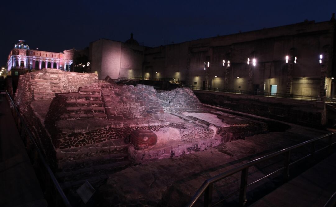 Imagen de la zona arqueológica del Templo Mayor. Foto: Archivo EL UNIVERSAL