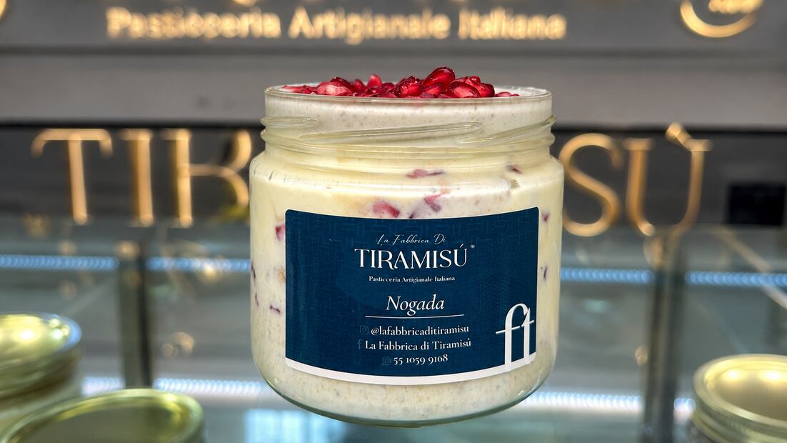 México e Italia se fusionan y crean este postre que combina ingredientes de cada nación. Foto: Fabbrica Di Tiramisú
