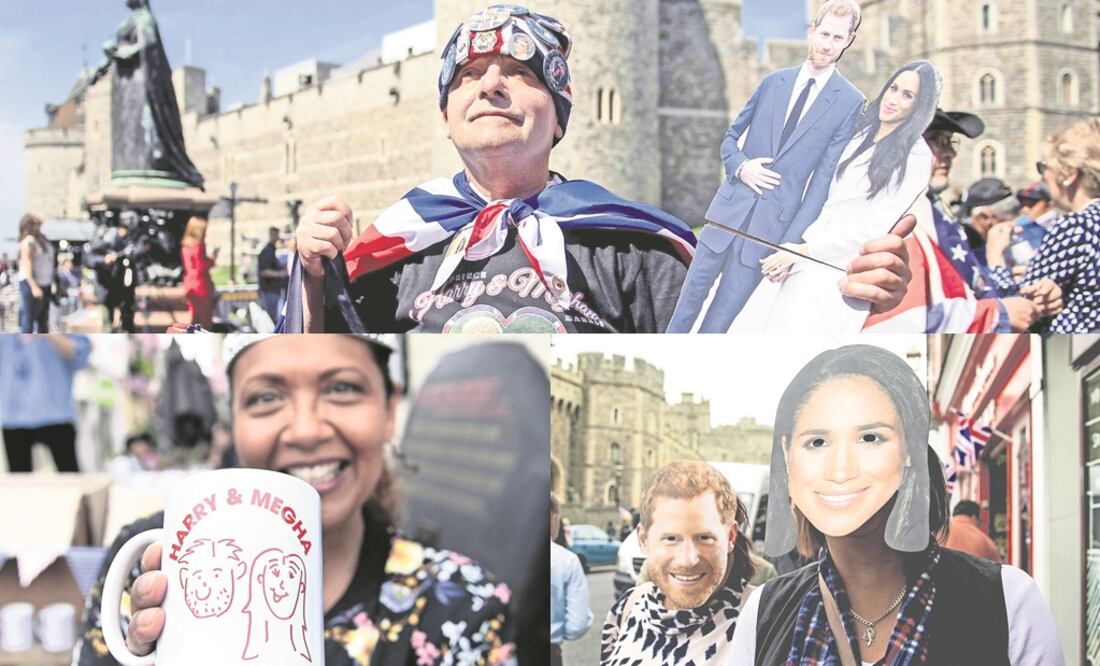 En Reino Unido se extiende la “Meghanmanía” con varios recuerdos del enlace (WILL OLIVER. EFE)