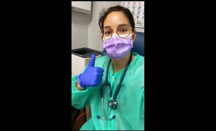 De futbolista a médico, Ana Romero se une a la lucha contra el Covid-19