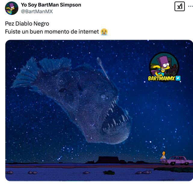 Los mejores memes y poemas que desató el pez diablo en España. Foto: Captura de pantalla