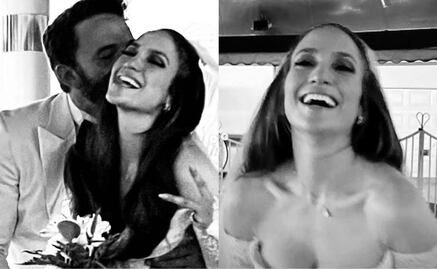 ¡Jennifer Lopez y Ben Affleck ya están casados! Las primeras imágenes de la boda