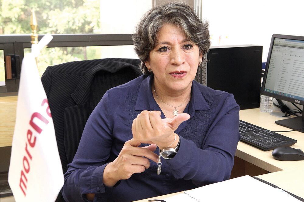 Morena asegura que Delfina Gómez, la ex alcaldesa de Texcoco, ha sido capaz de ganar elecciones y ejercer cargos públicos por los cuales ha competido. FOTO: ARCHIVO EL UNIVERSAL