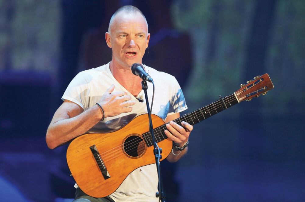 El ex líder de The Police se presentará en la Arena Teques hoy (ARCHIVO EL UNIVERSAL)