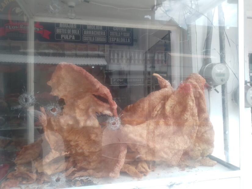 Ataque a carnicería de Tultitlán. Foto: Especial