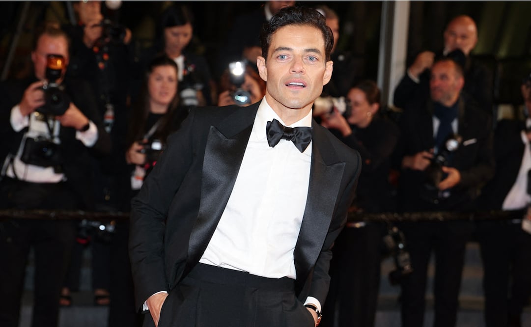 El actor estadounidense Rami Malek llega a la proyección de la película "El hombre que amo" en la 79ª edición del Festival de Cine de Cannes.
Foto de Valery HACHE / AFP.