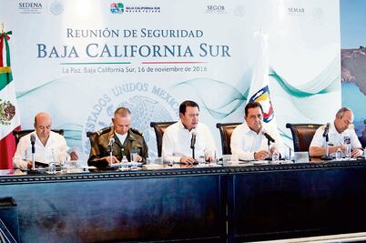 Presenta Osorio plan contra crimen en BCS