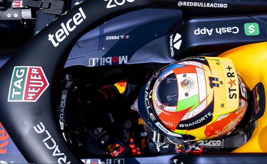 Checo Pérez sobre el RB19 - Foto: EFE