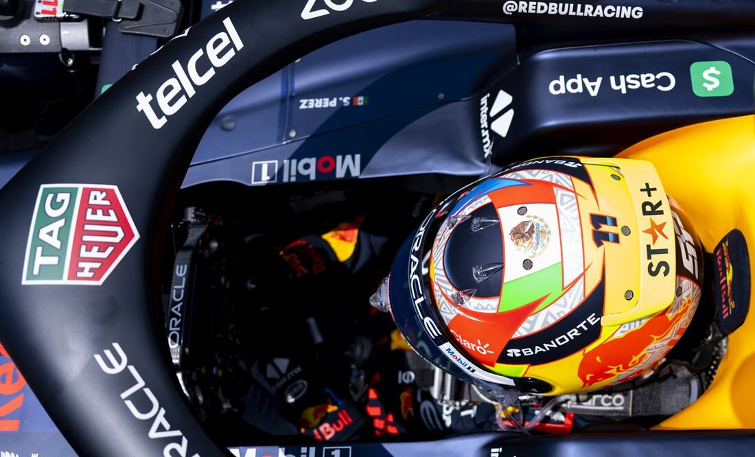 Checo Pérez sobre el RB19 - Foto: EFE