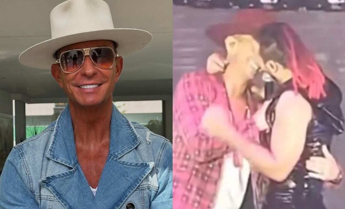 Erik Rubín y Apio Quijano protagonizaron una fuerte polémica en 2023, cuando el exTimbiriche se estaba separando de la conductora Andrea Legarreta. Foto: Instagram oficia.