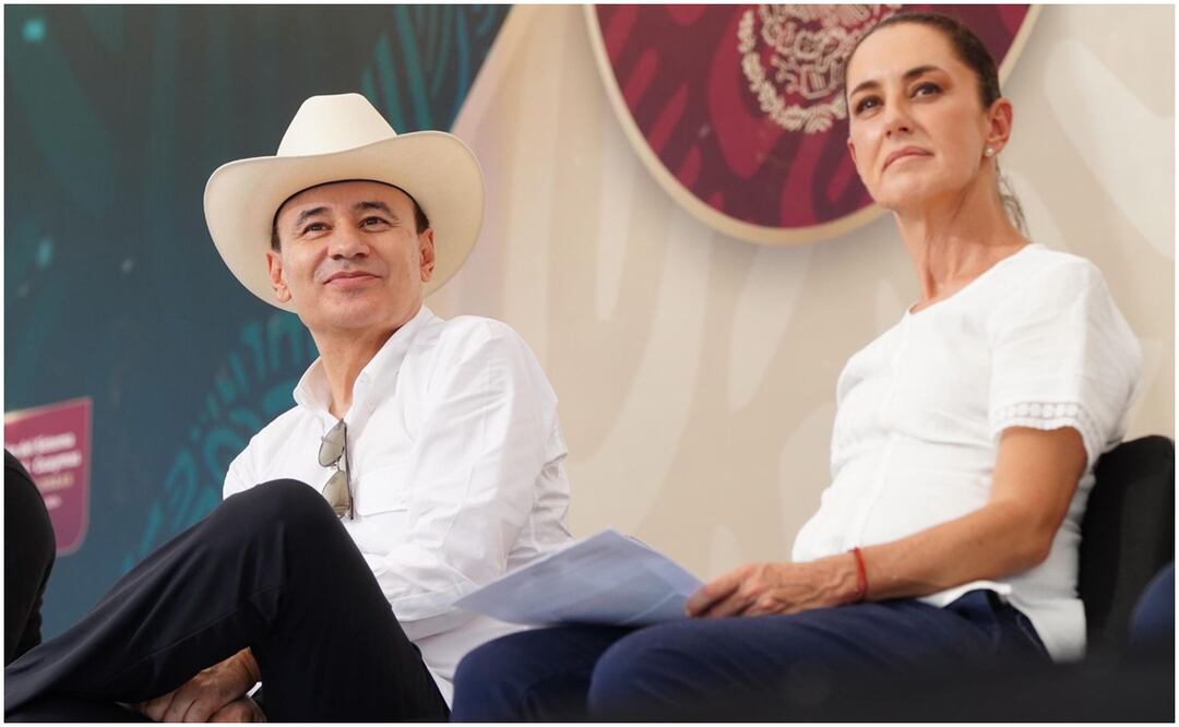 Durante la visita de la presidenta de México Claudia Sheinbaum Pardo a Sonora, el gobernador, Alfonso Durazo Montaño anunció que la entidad contará con el centro de producción del auto eléctrico cien por ciento mexicano "Olinia", que será diseñado por jóvenes del país (15/10/2024). Foto: Gobierno de Sonora